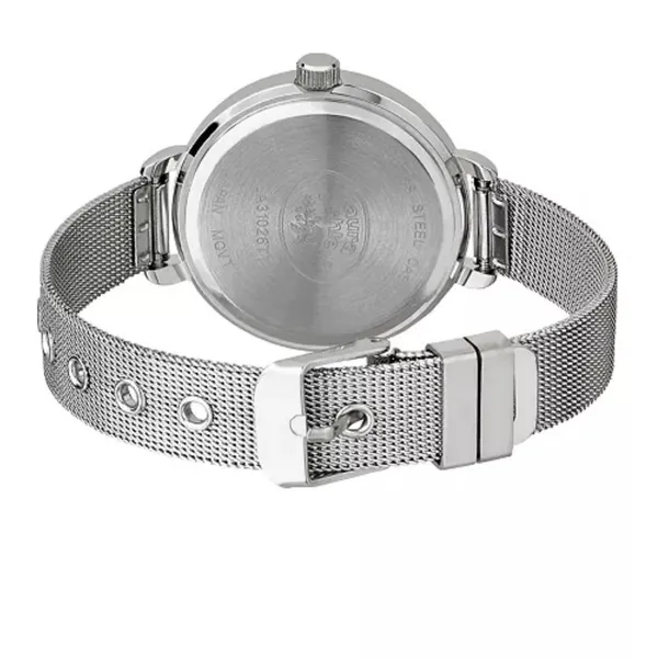 💥HP 💥 Women's Glitz Sparkle Dial Spray Silver Alloy Mesh Band Watch 36mm - Image 7
