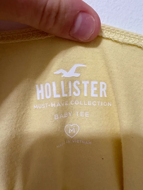 Yellow Hollister Top - Image 2