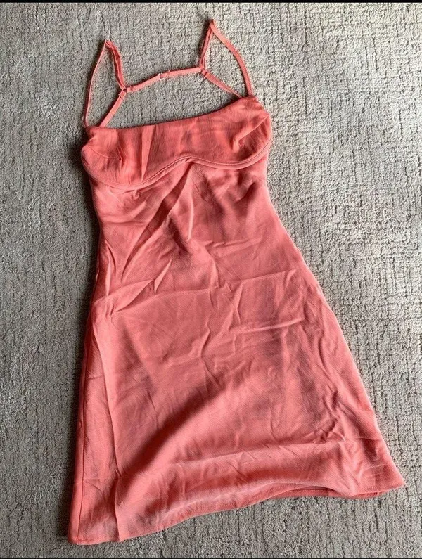 Mini Dress Pink Size XS - Image 2