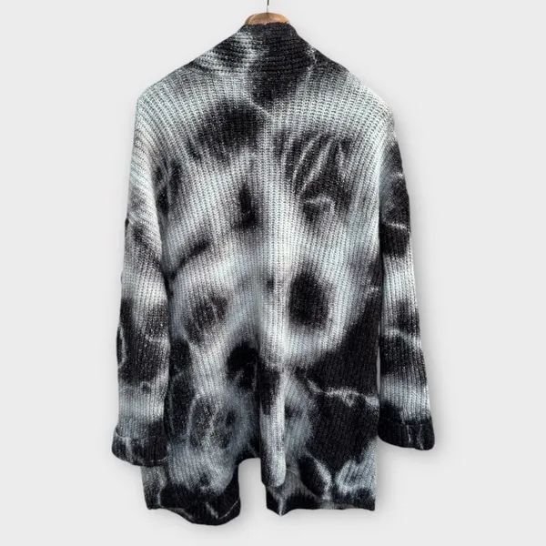 Avalon Tie Dye Oversized Knit Cardigan - Image 13