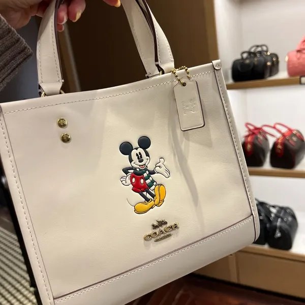 coach Disney X Coach Dempsey Tote Bag 22 With Mickey Mouse cm843 - Image 4