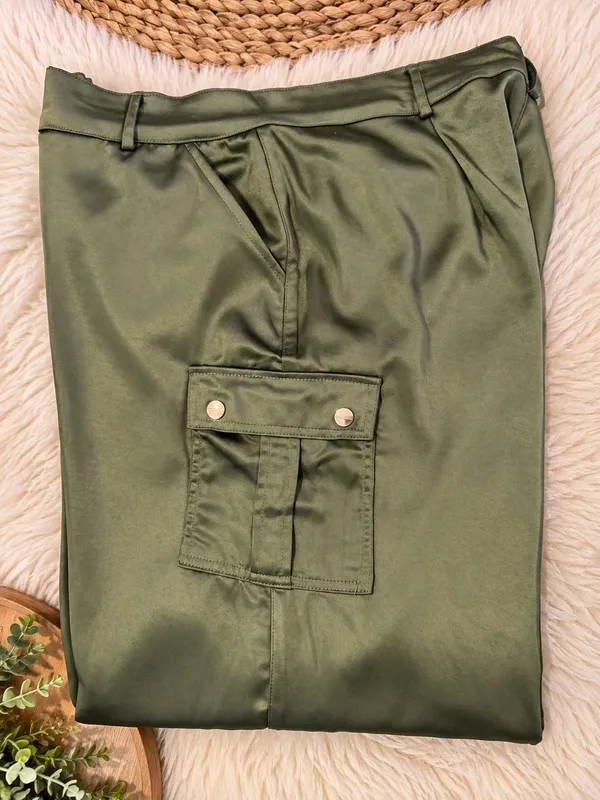 Cargo Guess Vintage Pants Green - Image 2