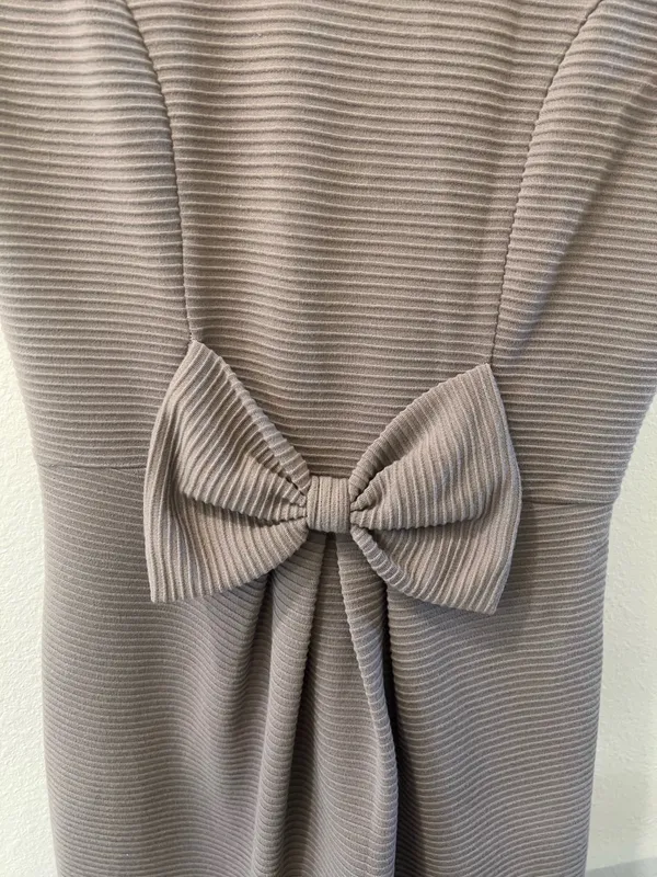 Le Sample Gray Cocktail Dress Size XS - Image 3