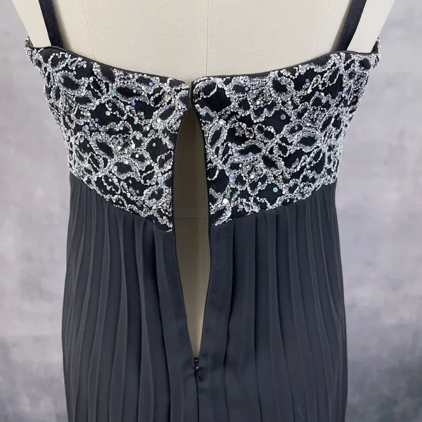 RM Richards Cocktail Dress Size‎ 16 Pleated Party Glam Elegant Old Hollywood - Image 5