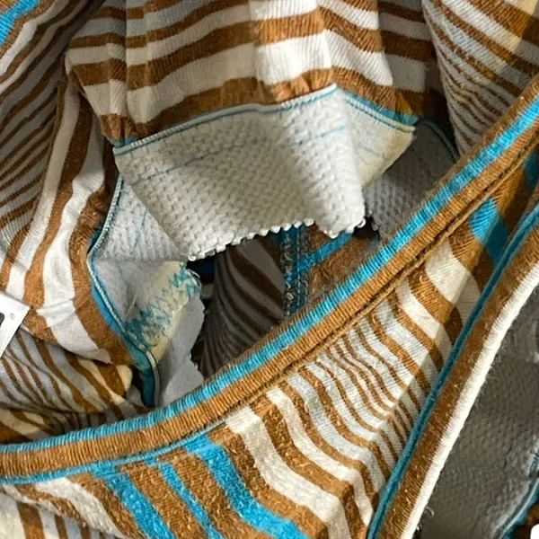 Patagonia Women's Spright Dress Small Chevron Racerback Tencel‎ Organic Cotton - Image 7