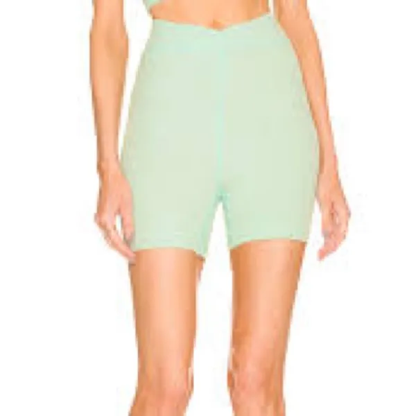NWT free people free throw‎ shorts size small women’s mint green - Image 9