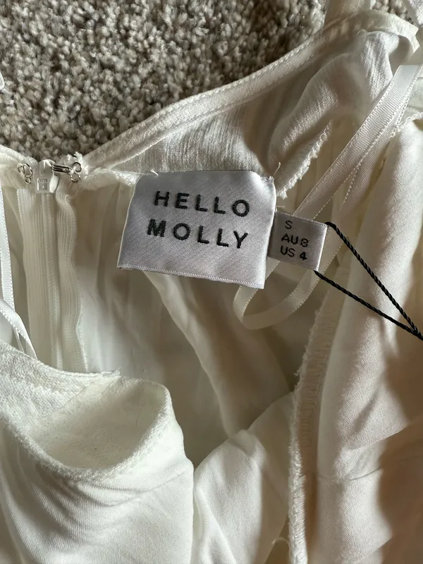 Hello Molly mini white dress  - Image 3