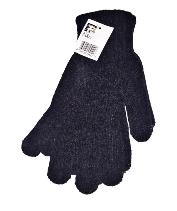 NWT Black Ladies Winter Gloves Size -One Size - Image 2