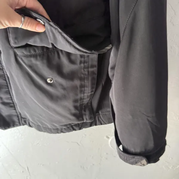 Fly‎ Racing Black Jacket Medium Mens Winter Waterproof Pockets Reflective Logo - Image 7