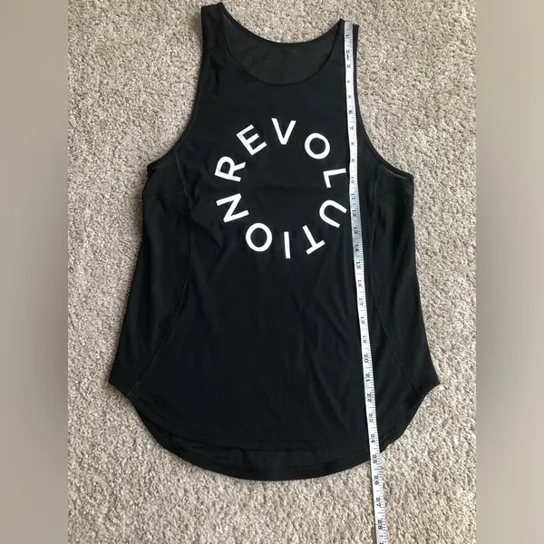 Lululemon Women’s Sculpt Tank Top with Mesh Cutout Black Size Small - Image 3
