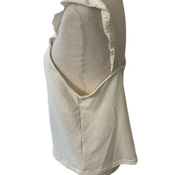 ✨Marine Layer Heidi Off White Sz Medium Tank✨ - Image 5