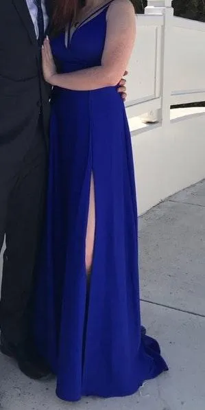 Samila Boutique Prom Dress Bridesmaid Evening Gown Blue Size 4 - Image 10