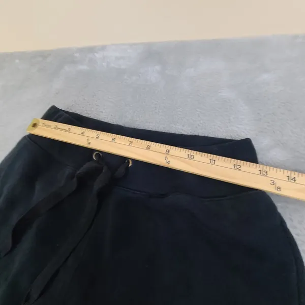 FILA Womens Graphic Tracksuit Trousers Joggers Size Small Black‎ Cotton - Image 6