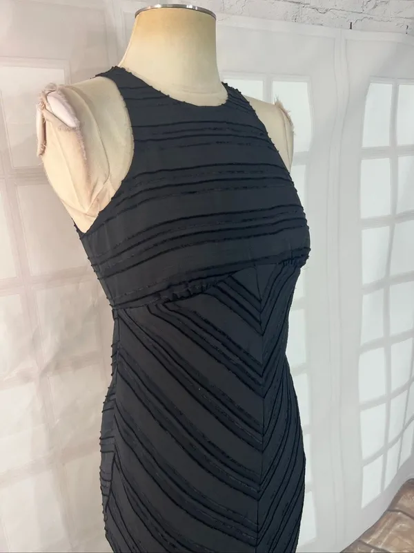 Anthropologie Maeve Textured Slip Midi Dress size xxs - Image 6