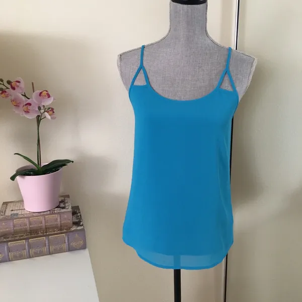 Naked Zebra Blue summer top - Image 4