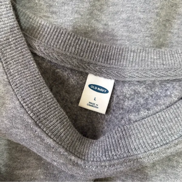 5/$30 🎈 Old navy large grey toasty crewneck sweatshirt - Image 6