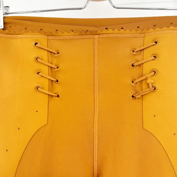 Nike Dri Fit Womens Faux Lace Western‎ Tulip Hem Leggings Size M Burnt Sienna - Image 4