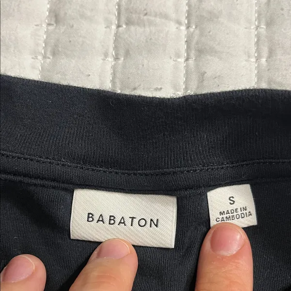 Babaton Black Crop Top - Image 2