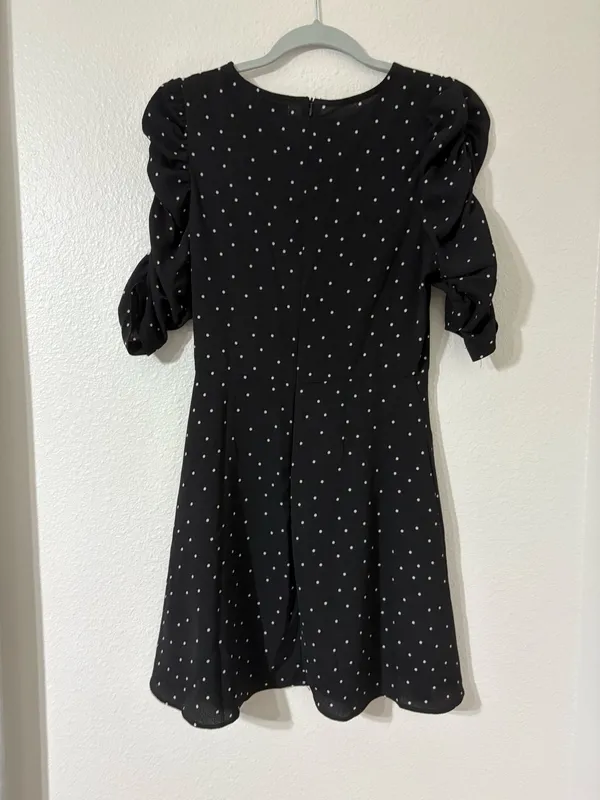 Nasty Gal Polka Dot Dress - Image 3