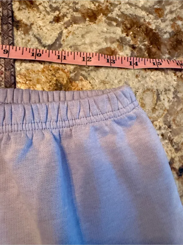 Vintage Anthony Richards Lavender SweatSuit Pants Top Size LP L Large Petite - Image 6