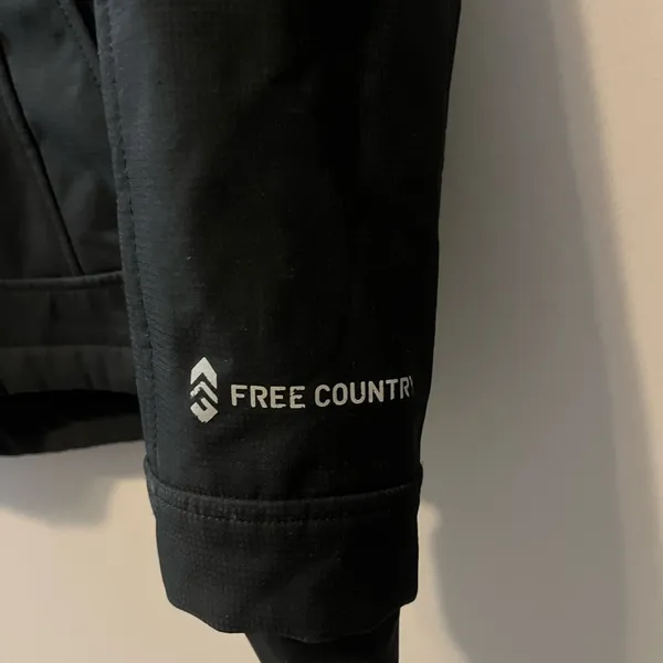 Free Country Kids‎ Black Puffer Jacket - Image 2