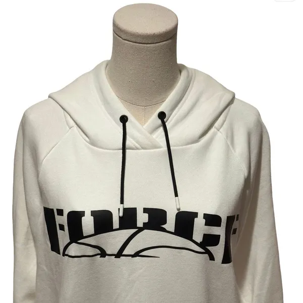 Nike Air Force Equality Hoodie White Size 1X (DH1102-100) - Image 5