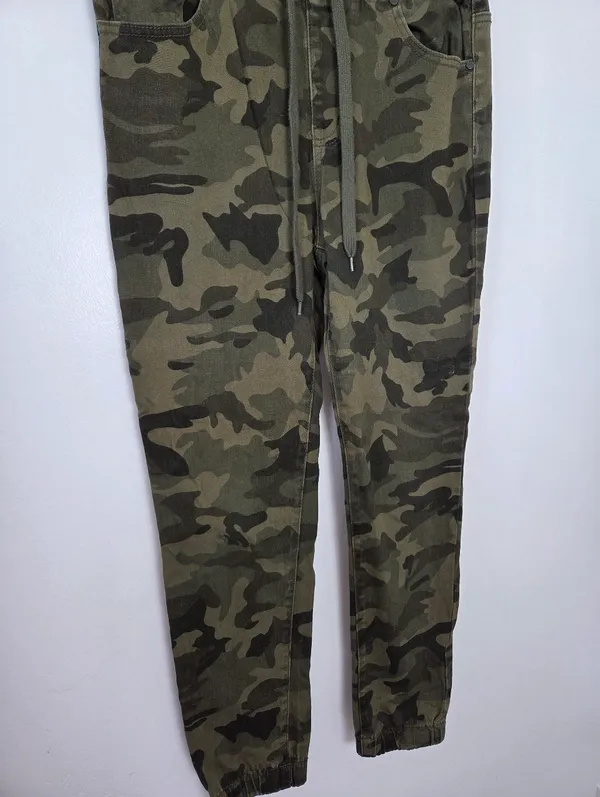 Monkey Ride Jeans Camouflage Jogger Pants High Waist Casual Size 9/29 28" Waist - Image 9