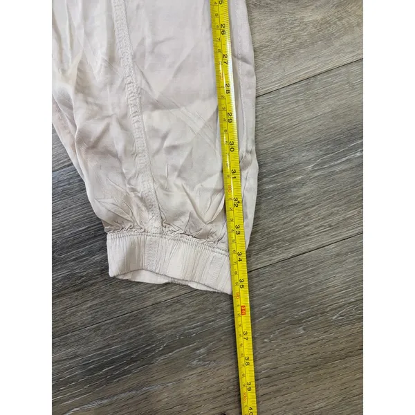 Aerie Shiny Pink Cargo Jogger Pants High Rise Lightweight Casual Size S - Image 5