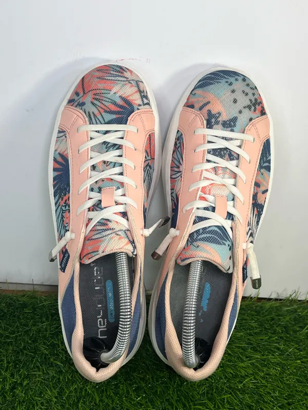 Hey Dude Karina Breeze Island Floral Sneakers Women’s Size 9 Lightweight Casual Shoes - Image 5