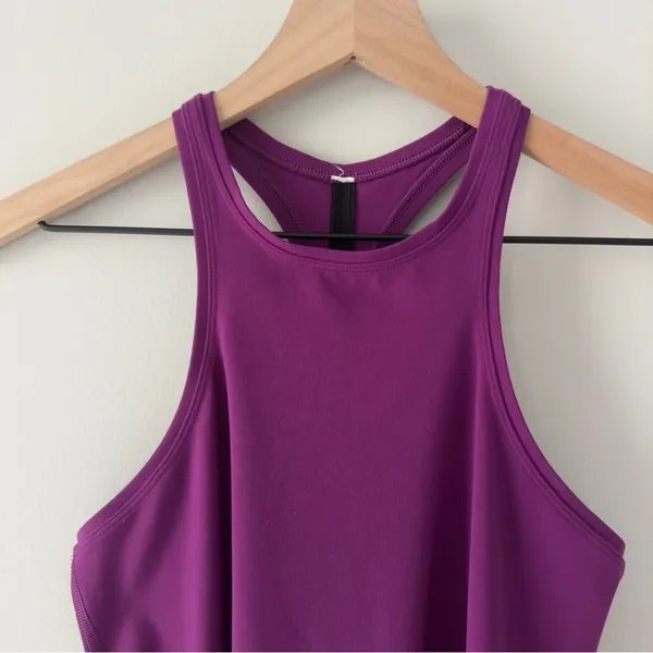 Lululemon Simply Bare Tank in Aurora / Black Nulu Racerback Top Yoga Athletic - Image 5