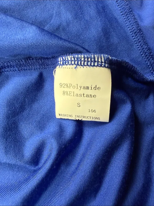 NWT Miyiednz. Blue Sleeveless V‑Neck Maxi Dress - Image 2