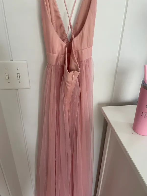 Windsor Mesh Long Dress - Image 7