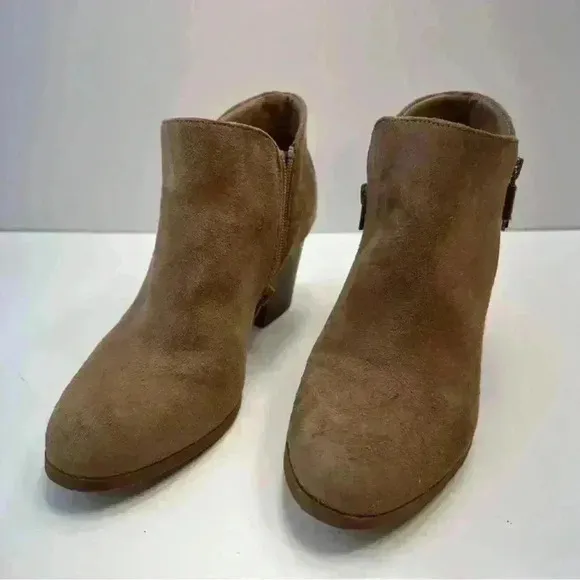 Style & Co Ankle Boots Booties Heels Women’s Size 6 Brown Fall Autumn Booties‎ - Image 2