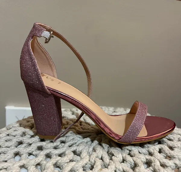 Pink Sparkle Heels - Image 2