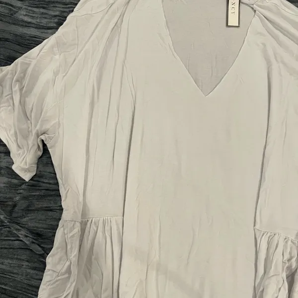 Soncy White Plus Size Top - Image 2