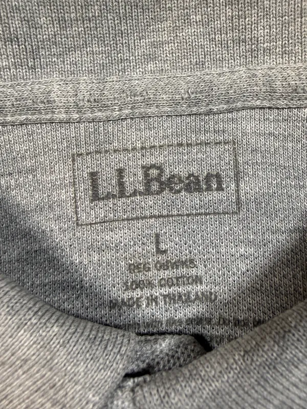 Men’s Gray L.L. Bean Polo - Image 3