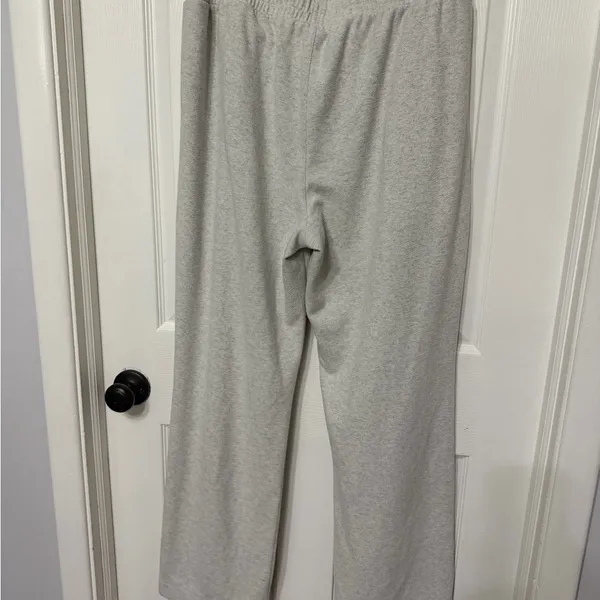 Alpine design wide leg‎ fleece sweatpants grey size large - Image 6