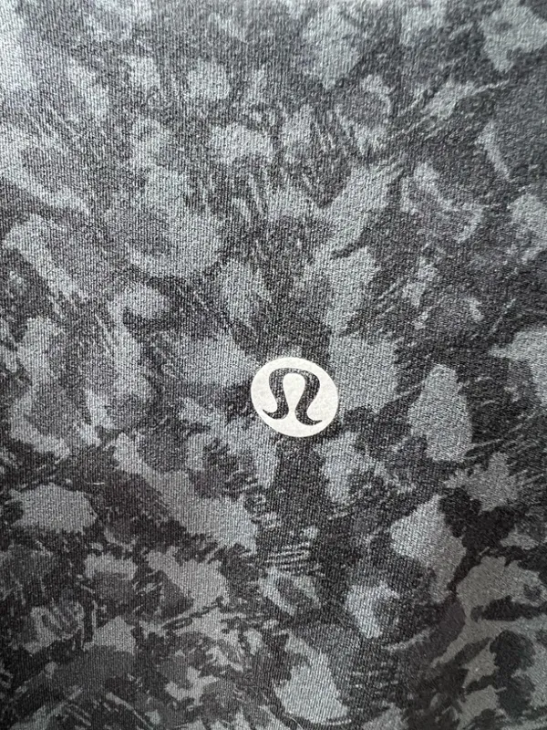 Lululemon Align Tank Top Wild Thing Camo Black Nulu Cropped Built-in Bra Yoga 12 - Image 11