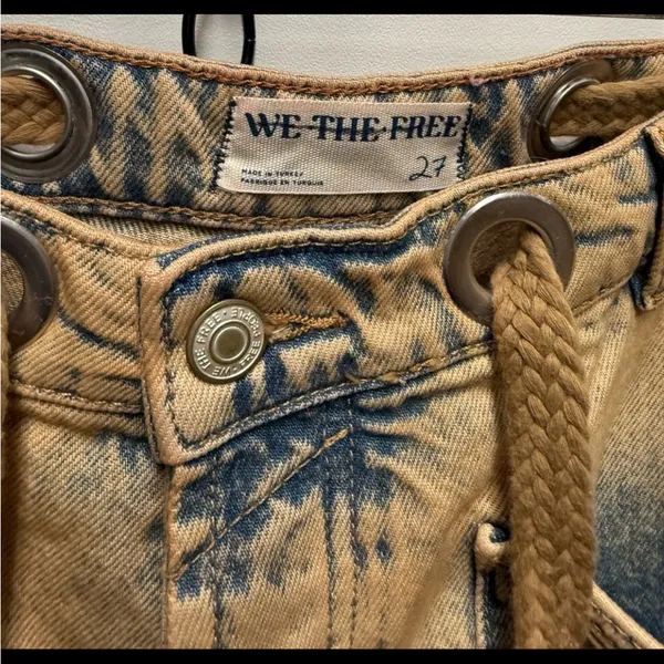 We The Free Moxie Pull On Barrel Jeans. Size 27” - Image 6
