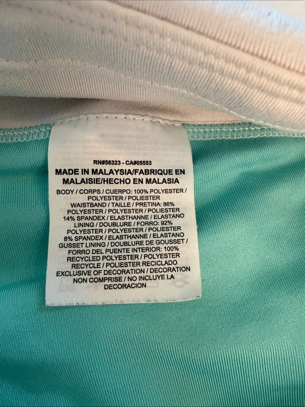Nike Women's White Layered Running Shorts Teal shorts Liner Dri Fit zip pocket S - Image 9