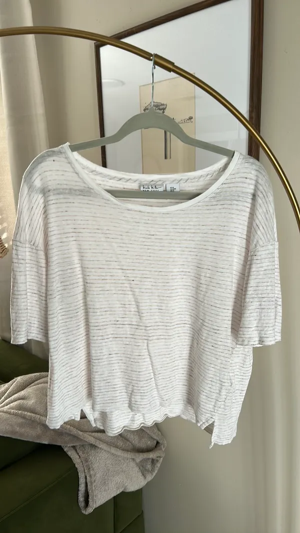 Nicole Miller Top Linen New York - Image 2