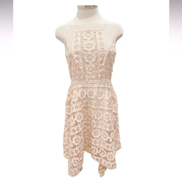 Free People Womens Just Like Honey Lace Dress Size Large - Image 2