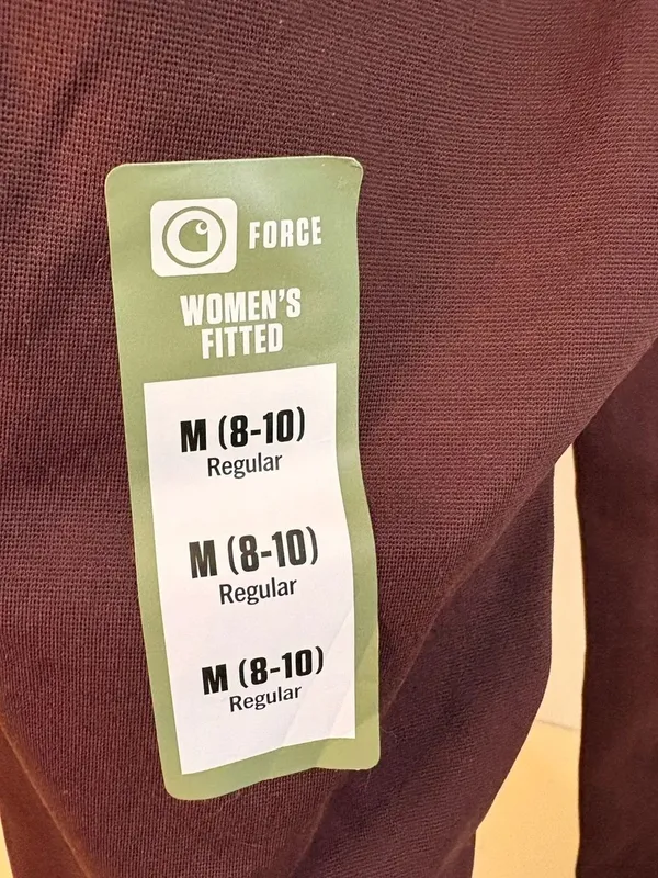 NWT Maroon Carhartt Women's Force Utility Leggings Medium - Image 3