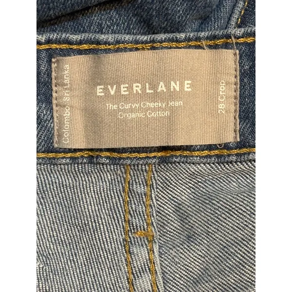 Everlane The Curvy Cheeky Jean Women’s 28 High Rise Crop Straight Leg - Image 14