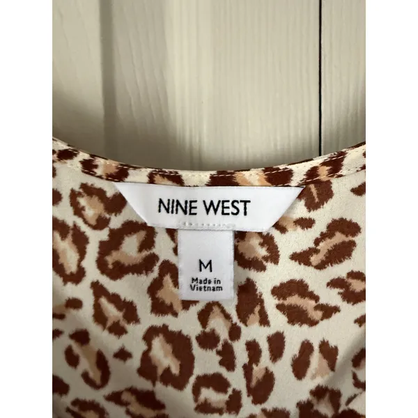 Nine West‎ Leopard Print Cami Women's Size M - Image 2