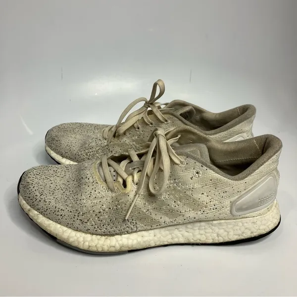 Adidas boost sneakers‎ white size 8.5 - Image 3
