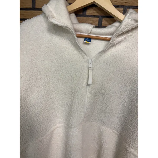 Old Navy Cream‎ Hoodie Size XL - Image 3