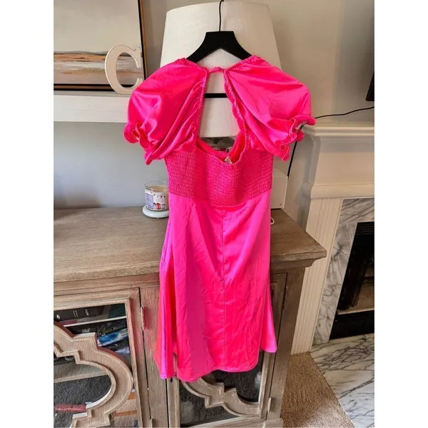 NWT S’edge Valentina Dress in‎ Sprinkles Pink Size Medium - Image 9
