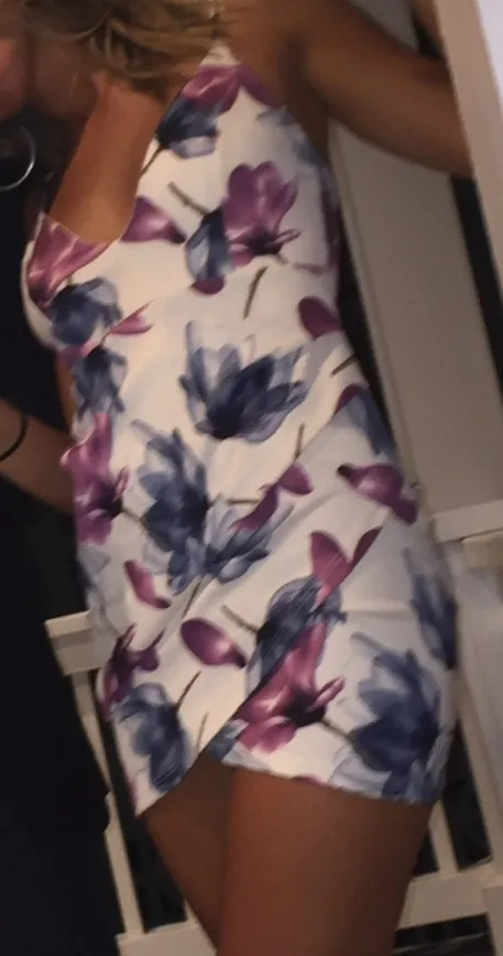 Hallelu Floral Mini Dress - Image 4