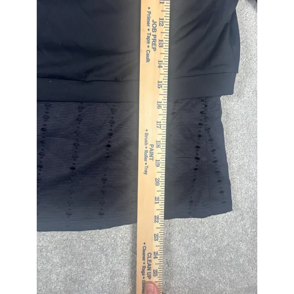 fabletics shelby long sleeve‎ top xl Black 2 In One Look - Image 8